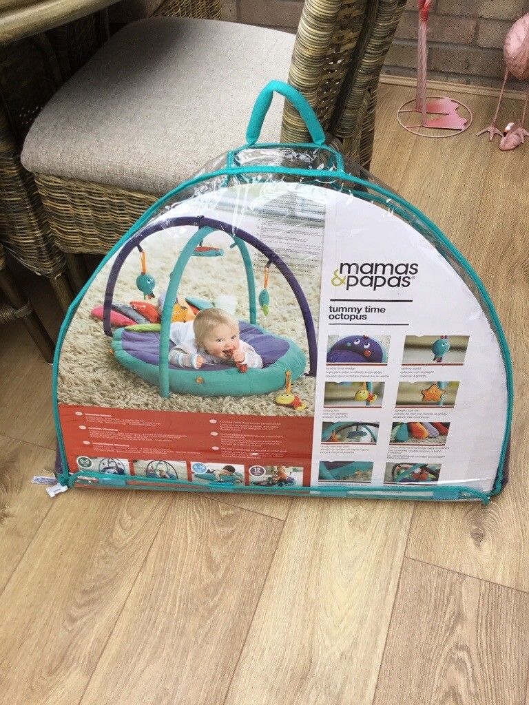 mamas and papas tummy time octopus